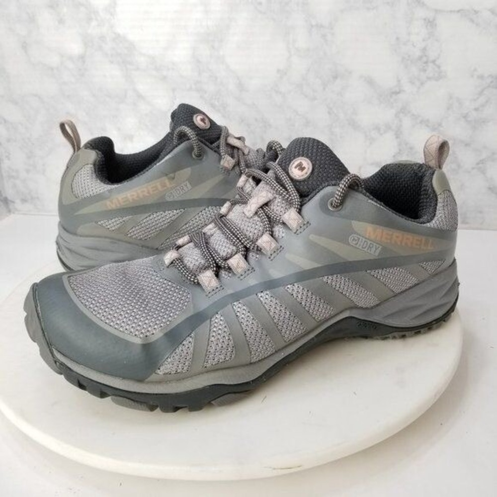 Merrell Sneakers Siren Edge Q2 WP Size 7 Light Hiking Shoe Frost Gray